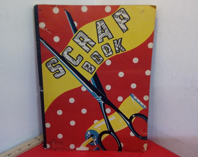 Vintage Scrapbook, Scrapbook about Franklin D. Roosevelt, His Death, and WWII, The Milwaukee Journal Papers#