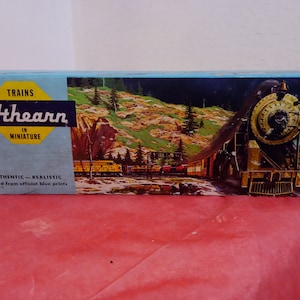 Vintage Railroad Model Train, HO Undecorated SL Observation Kit, Train Car, Model #1830 by Athearn, 1950&#39;s