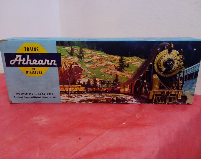 Vintage Railroad Model Train, HO Undecorated SL Observation Kit, Train Car, Model #1830 by Athearn, 1950's