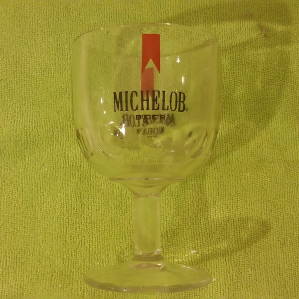 Vintage Michelob Heavy Beer Goblets, 1960's