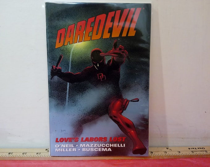Vintage Comic Books, Marvel Graphic Novel Book "Daredevil Loves Labor Lost", 2002