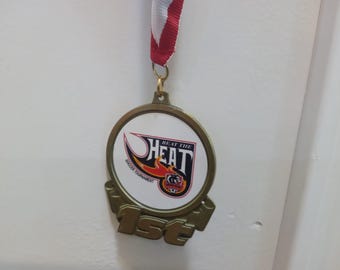 Vintage Soccer Tournament Medals, Beat the Heat Triad Elite Soccer Tournament Medals, 1st or 2nd Place Medals