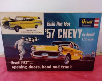 Vintage Model Kit, 1957 Chevy Model Kit by Revell, 1963#