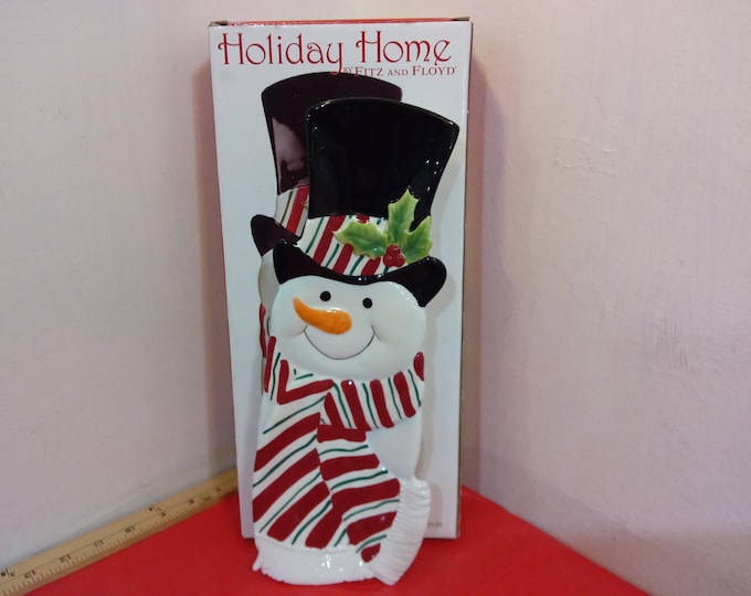 Vintage Christmas Decor, Fitz and Floyd "Snack Therapy" Dish, Spreading Knifes, Disney 101 Dalmatian Spoon Holder, or Salt/Pepper Shakers