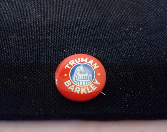 Vintage Political Pushback Pins, Political Pins for Winners and Losers of Elections, Wilson, Truman, Roosevelt, Bowles, LBJ, and More
