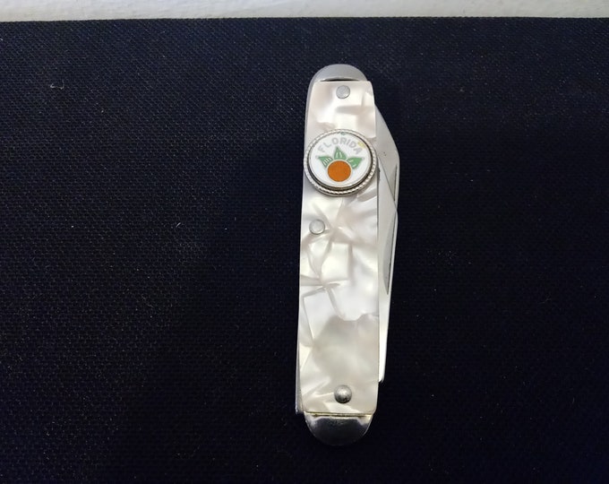 Vintage Pocket Knife, Souvenir Pocket Knife "Florida"