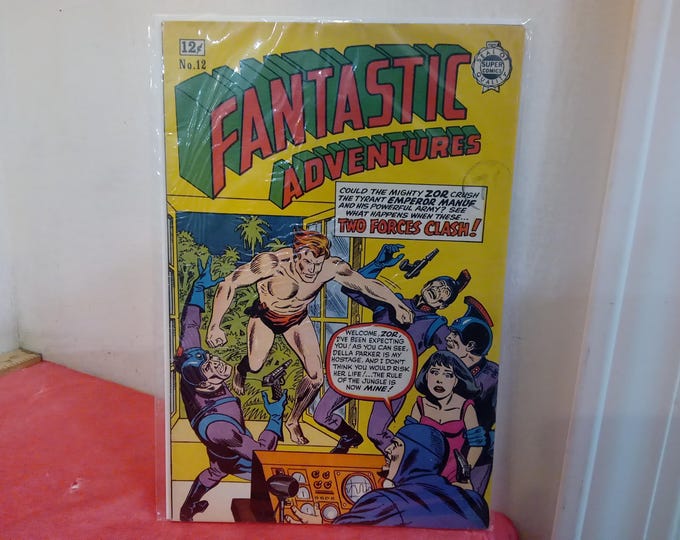 Vintage Super Comic Books, Fantastic Adventures #12, 1960's