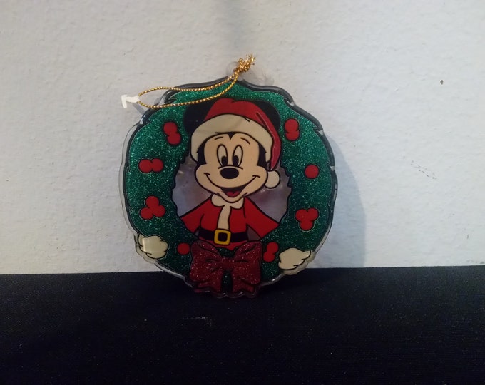 Vintage Christmas Tree Ornaments, Disney's Mickey Mouse and Minnie Mouse and Dr. Seuss's Cat in Hat, Thing 1 and Thing 2 and Hat