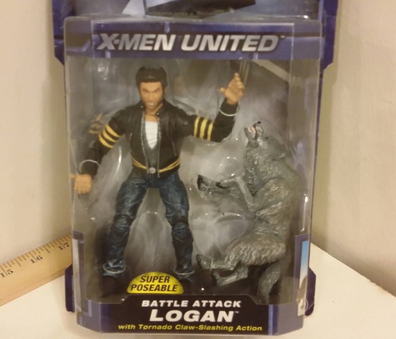 【希少！！】 Vintage Action Figure, Marvel X-men United X2, Battle Attack アニメ/ゲーム