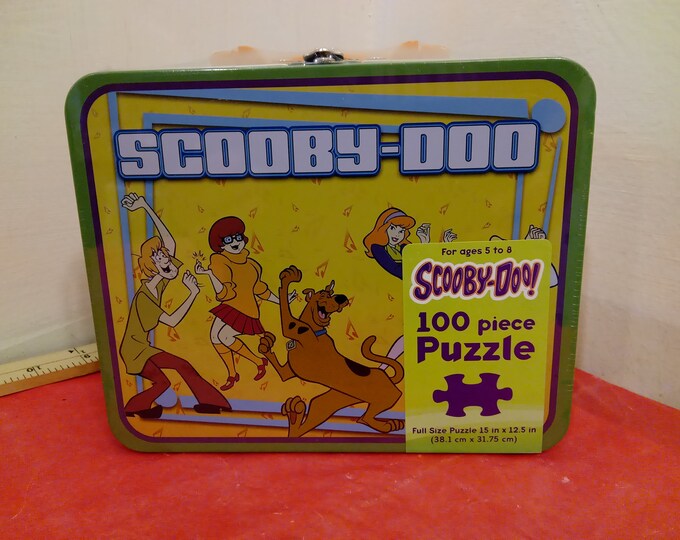 Scooby Doo Lunch Box and Puzzle, 2011