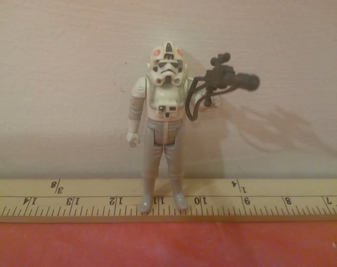 Vintage Star Wars Action Figure, Stormtrooper AT-AT Driver made in Hong Kong, 1980