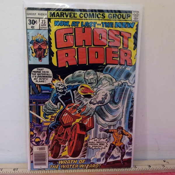Vintage Comic Books, Marvel Comic Books, The Man-Thing, Hawkeye Miniseries, and Ghost Rider Comics