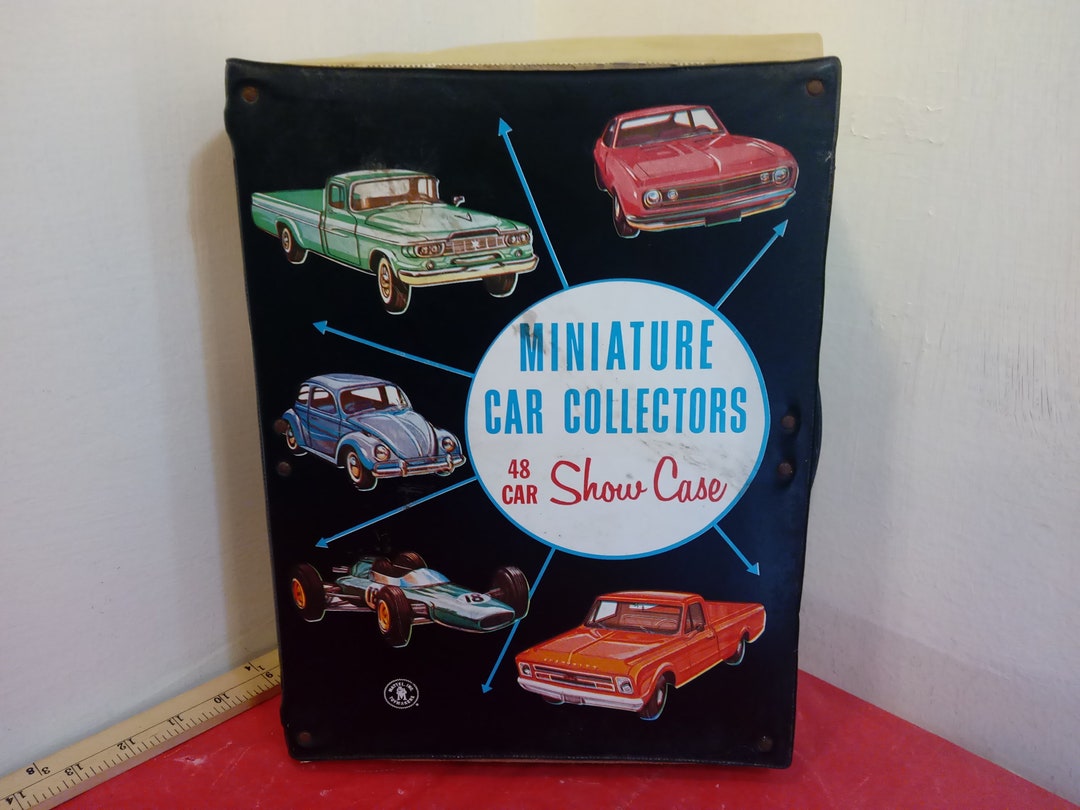 Vintage Toy Car Case Miniature Car Collectors 48 Car Show Etsy