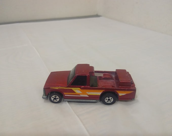 Vintage Hot Wheels Die-Cast Vehicles, Red Chevy Pick-up Truck, 1984#