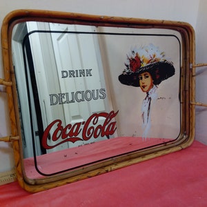 コカ・コーラ - コカコーラミラートレイ ★未使用★ Cola mirror tray - Etsy 日本