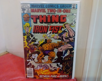 Vintage Marvel Comic Books, Marvel Two-in-One, 1970's