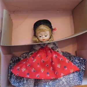 Muñeca Vintage, Muñeca Madame Alexander, Alemania #563, década de 1980