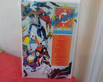 Vintage Comic Books, DC Comic Books, Who's Who, Issue #17, 1980's