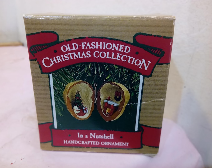 Vintage Christmas Ornaments, Hallmark Ornaments, Nutshell Workshop, Heart of Christmas, In a Nutshell, Fathers/Mothers, Mouses, and Others