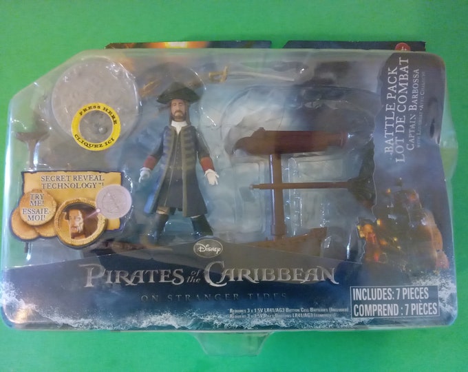 Pirates Of The Caribbean, Battle Pack Captain Barbossa On Stranger Tides, 2011