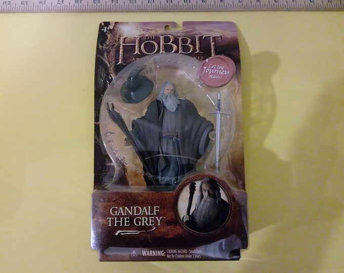 The Hobbit the Unexpected Journey, Collector Action Figure Gandalf The Grey. 2012