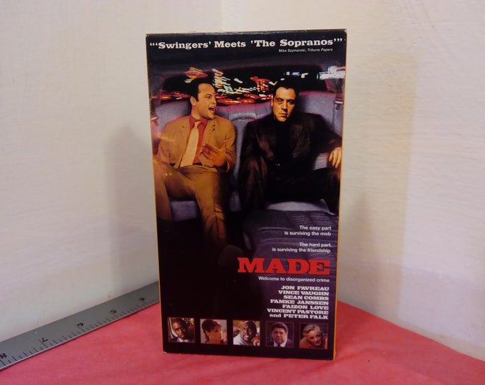 Vintage VHS Movie Tape, Made, 2001~