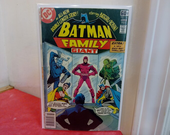 Vintage DC Comic Books, Batman Family Giant #16, 1970's
