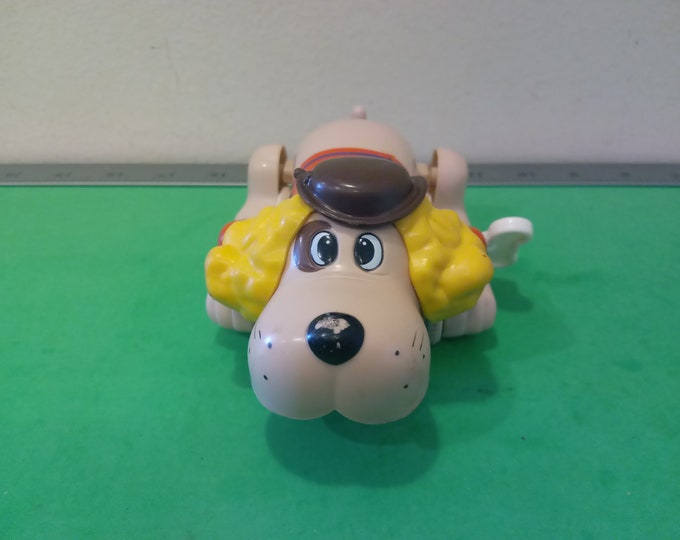 Vintage Pound Puppy  Wind Up Tonka Toy