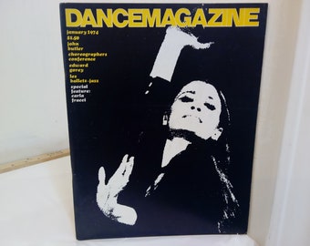 Vintage Dancing Magazines, Dance Magazine, 1974#