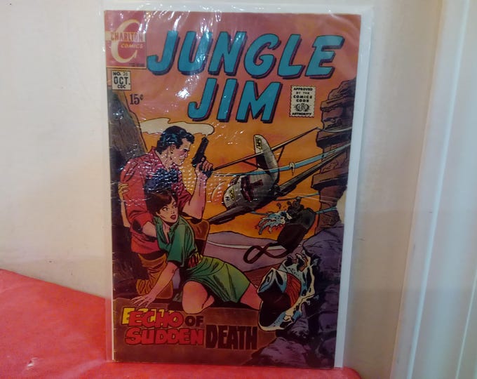 Vintage Charlton Comic Books, Jungle Jim #26, 1960's