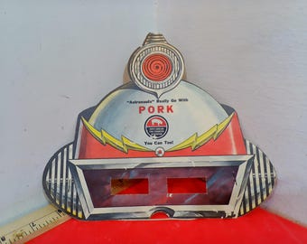 Vintage Paper Goods, Astronaut Mask or Bride of Frankenstein Fan from Universal, 1960/90's