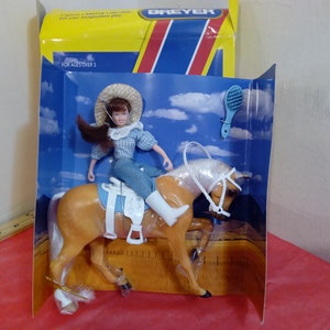 Vintage Doll on Horse, Breyer Horse and Doll &quot;Little Debbie Special Edition&quot;, Brand New in Box, 2003