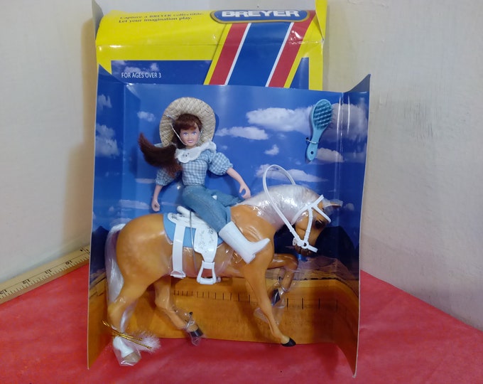 Vintage Doll on Horse, Breyer Horse and Doll "Little Debbie Special Edition", Brand New in Box, 2003