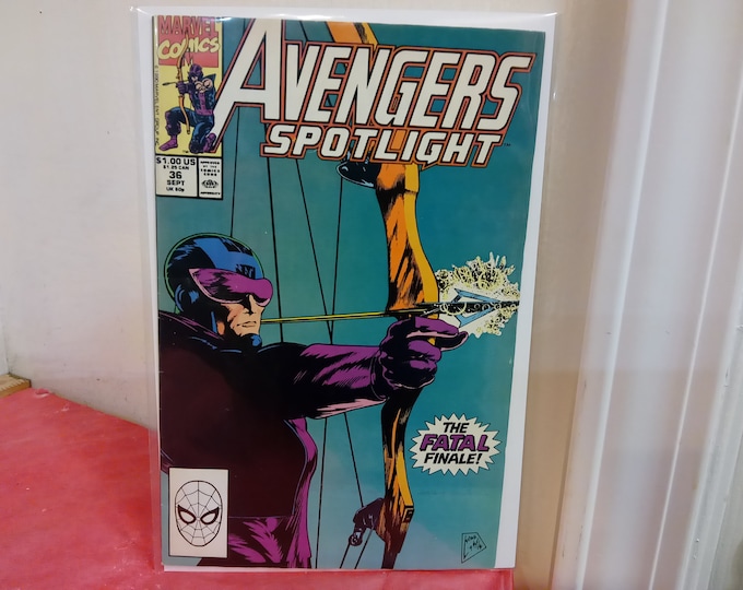 Vintage Comic Books, Marvel Comic Books, Avengers Spotlight, 1980's