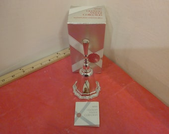 Vintage Avon Hudson Manor Collection Silver Plated Hostess Bell, 1978
