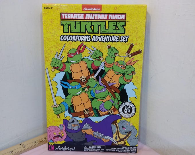 Collectible Colorforms Set, Unopened Teenage Mutant Ninja Turtles Colorform Set by Kahootz, 2019