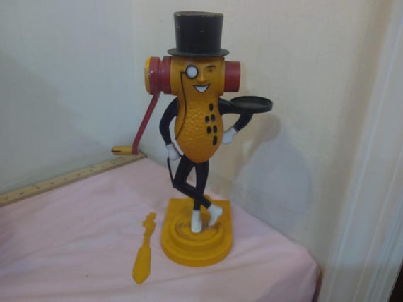 Vintage Peanut Butter Maker, Mr. Peanut Hand Crank Peanut Butter