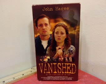 Vintage VHS Movie Tape, Vanished in the Twinkling of an Eye, Pastor John Hagee~