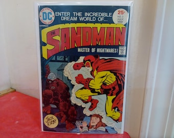 Vintage Comic Books, DC Comic Books, The Sandman, Various Issues, 1970's