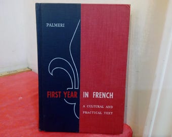 Vintage School Language Books, Latin Book 2, Spain and America, French Language Books, and Albert Camus Note-Books 1935-1942, 1930'/50's