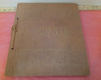 Vintage Scrapbook, Scrapbook with Movie Stars from the 50's#
