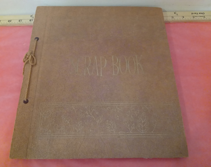 Vintage Scrapbook, Scrapbook with Movie Stars from the 50's#