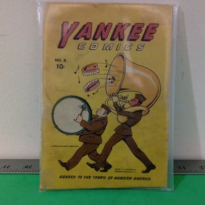 Vintage Comic Book, Yankee Comic #4, 1942#a