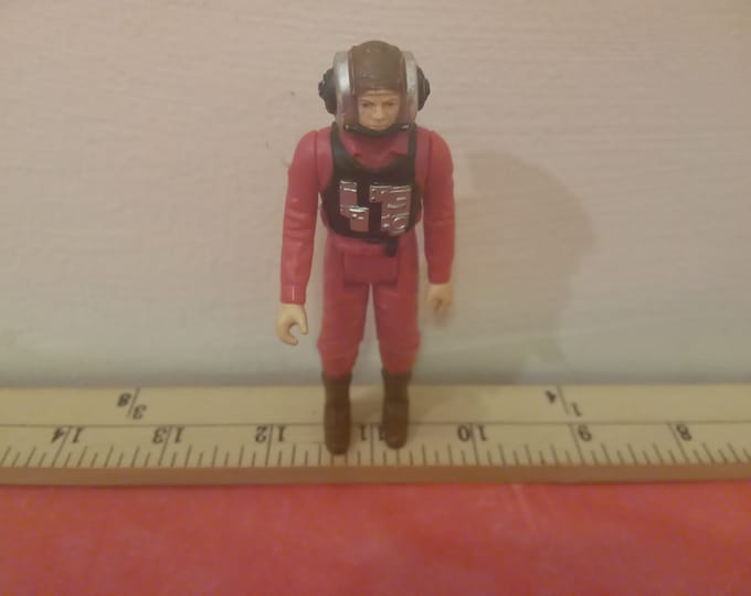 Vintage Star Wars Action Figure, B-Wing Pilot by Kenner, 1984