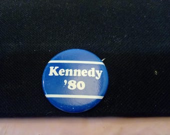 Vintage Political Pushback Pins, Political Pins for Winners and Losers of Elections, Kennedy, Humphrey, Davis, Hughes, Red Cross, and More