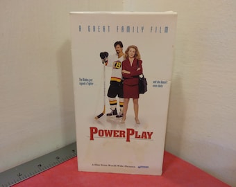 Vintage VHS Movie Tape, Power Play, Hagan Beggs, 1994~