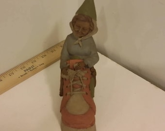 Vintage Figurine, Tom Clark Gnome, Olympia Figure, Cairn Studio Item #43, 1990
