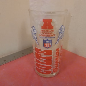 Vintage AFC Eastern Division Welch&#39;s Collector Series Glass, 1976#