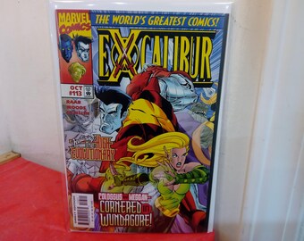 Vintage Marvel Comic Books, X-Men "Excalibur", 1990's