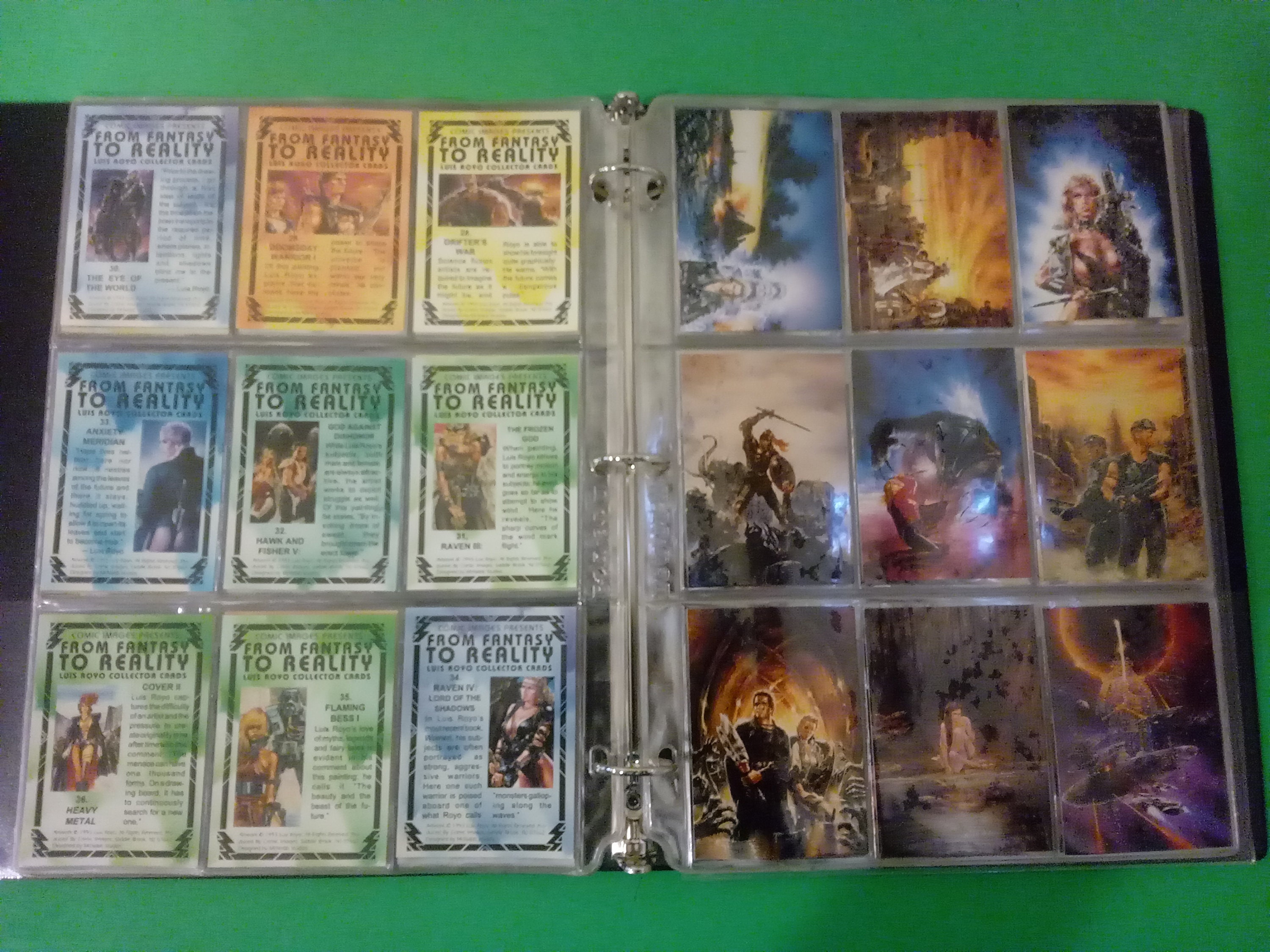 Vintage Fantasy Art Cards Luis Royo From Fantasy to Reality